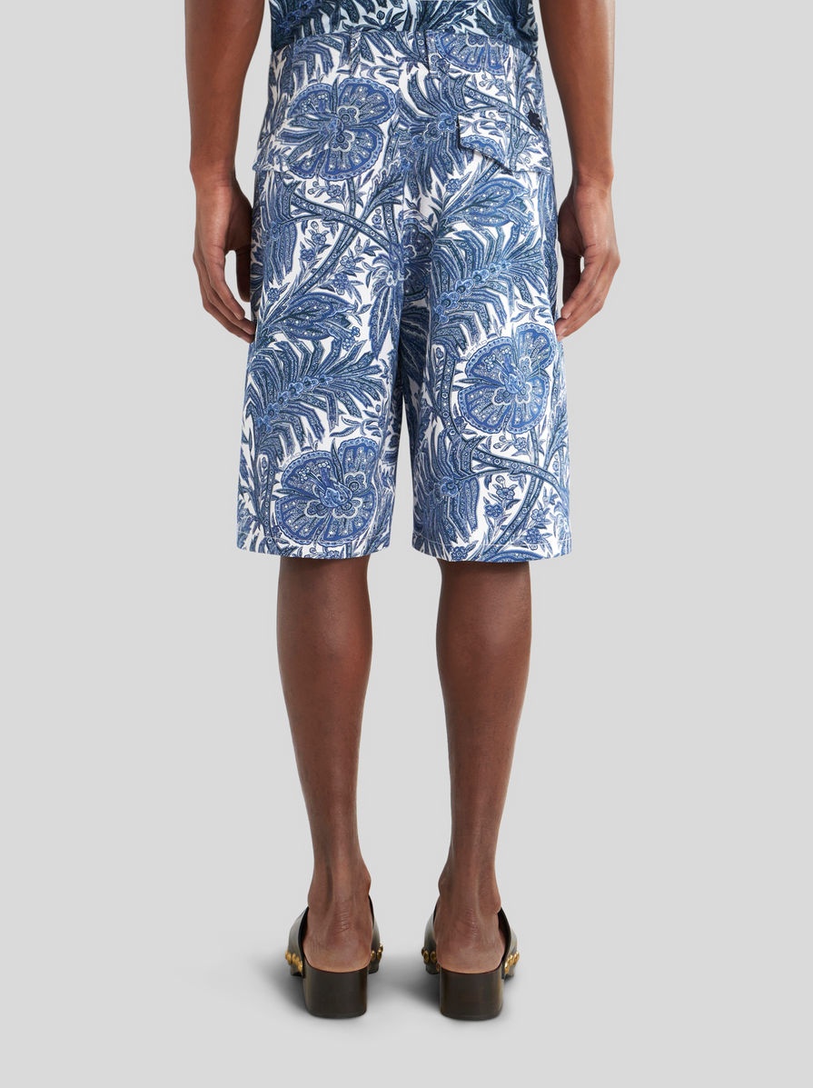 FOLIAGE PATTERN BERMUDAS - 4