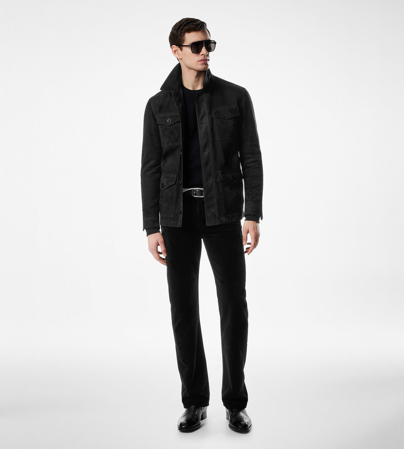 TOM FORD SUEDE FOUR POCKET JACKET outlook