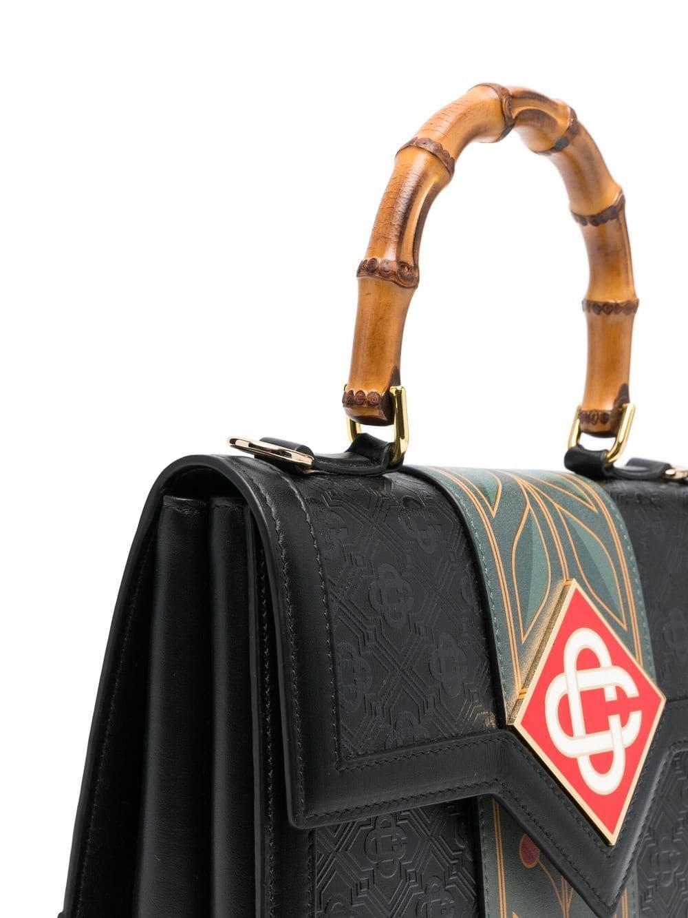 Jeanne logo-patch tote bag - 4