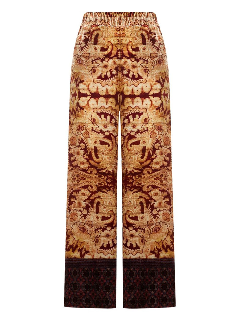 all-over print trousers 1