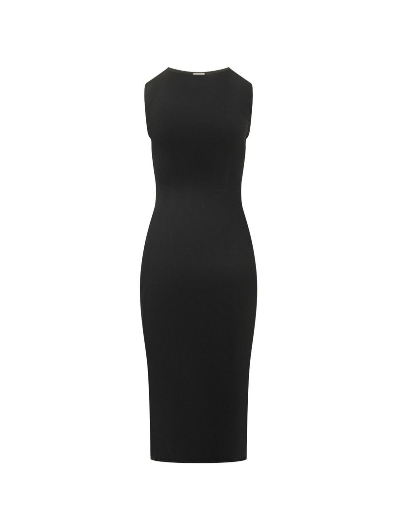 MICHAEL KORS zip midi dress outlook