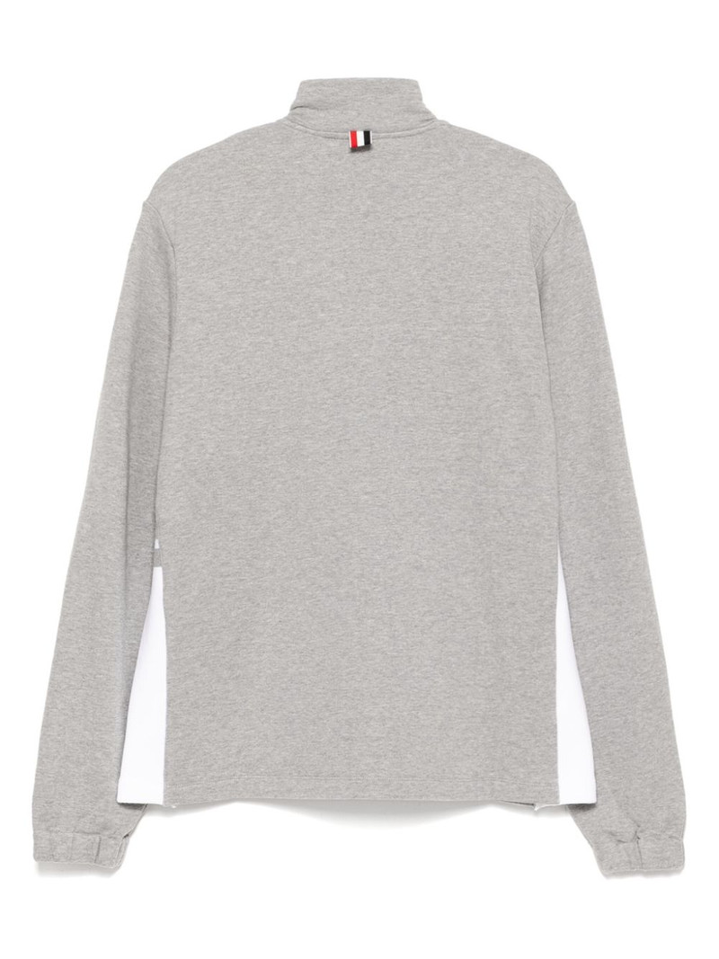 Thom Browne half-zip sweatshirt outlook