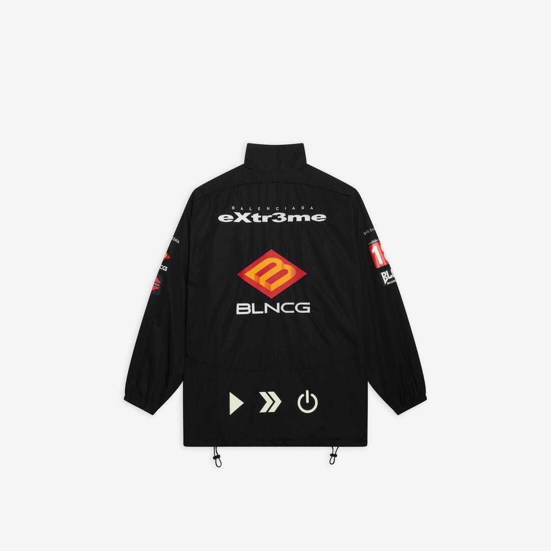 Men's Gamer Tracksuit in Black - 2
