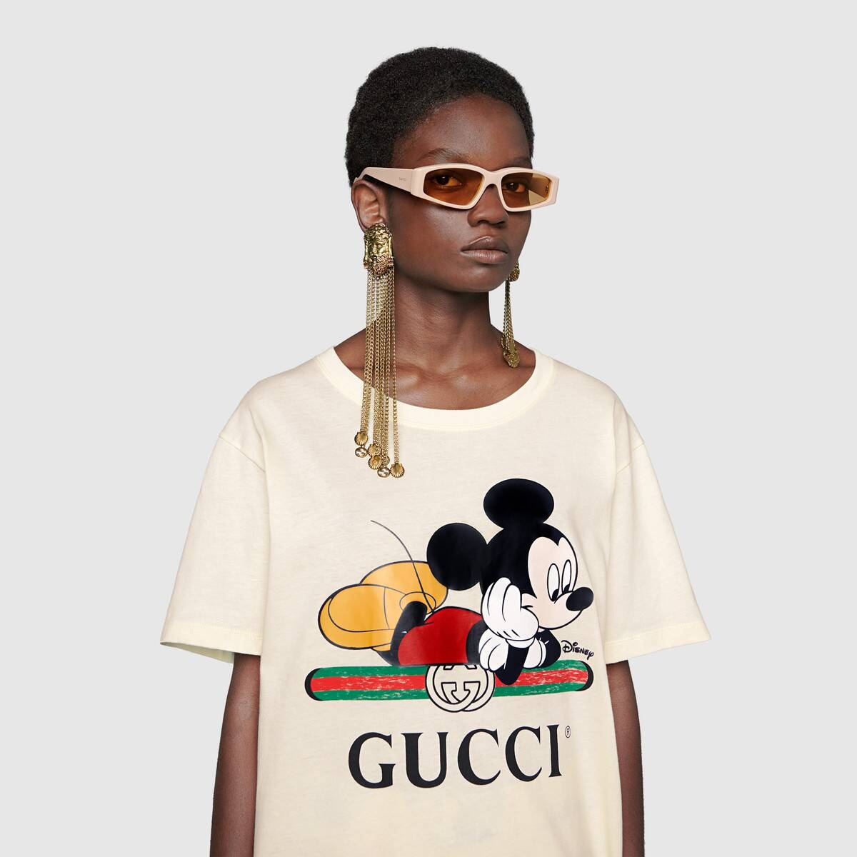 Disney x Gucci oversize T-shirt - 5