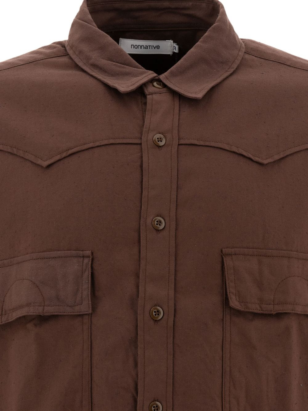 double-pocket western shirt - 3