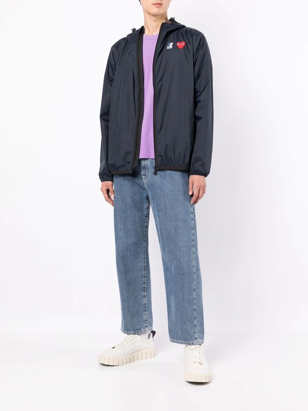 x K-Way zipped hooded jacket - 2