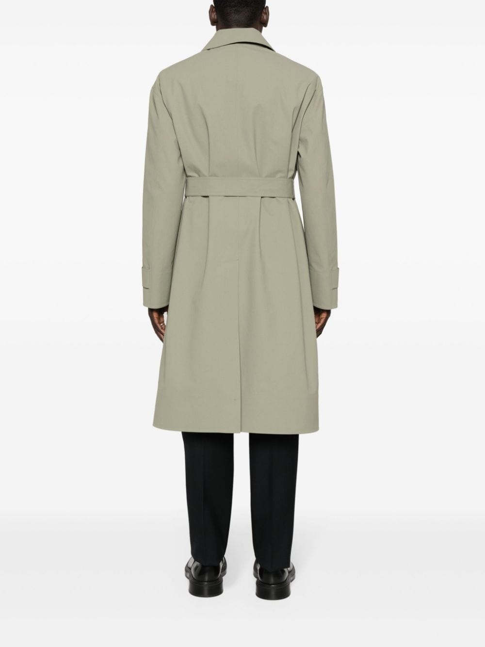 midi trench coat - 4