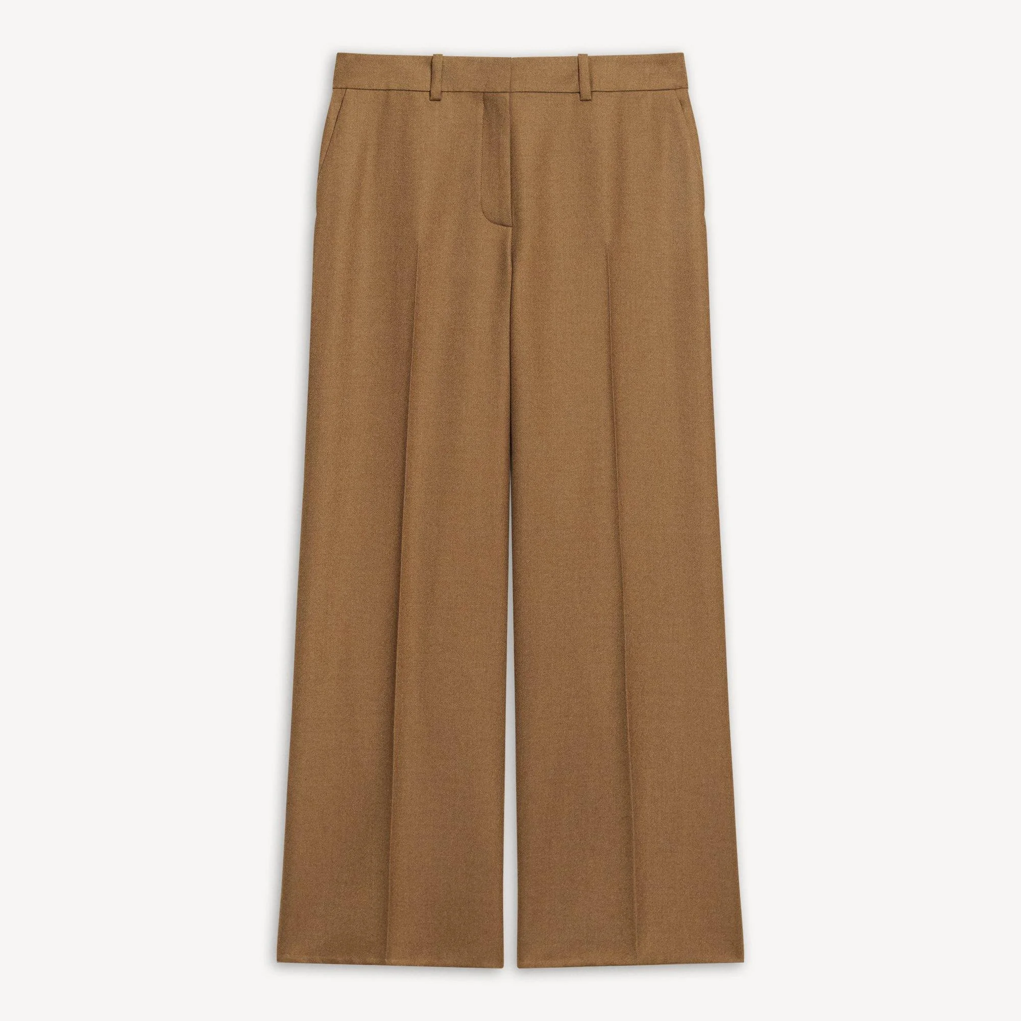 Classic Straight Pant in Sleek Flannel - 1