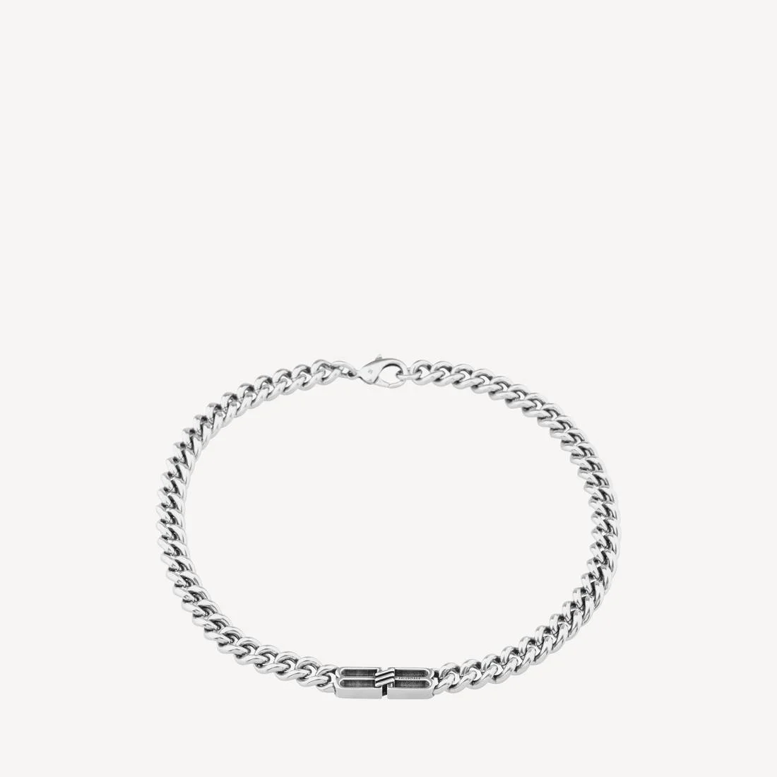 Bb Icon Gournette Necklace in Antique Silver - 1