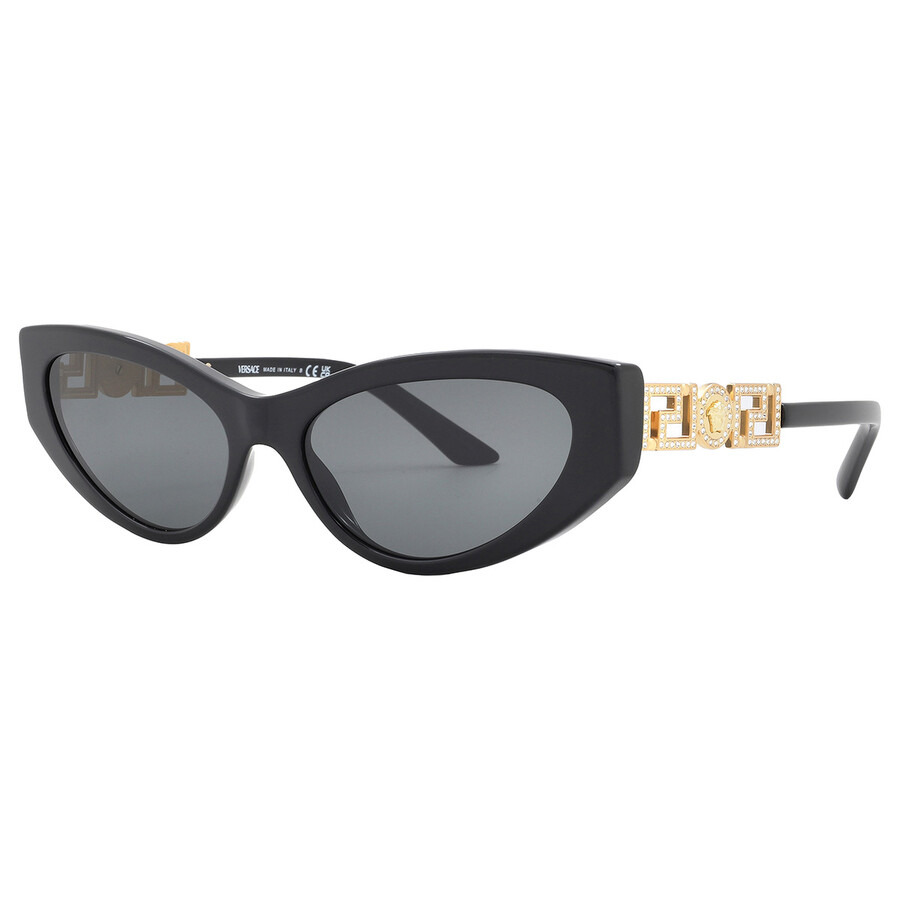 Versace Grey Cat Eye Ladies Sunglasses VE4470B GB1/87 56 - 3