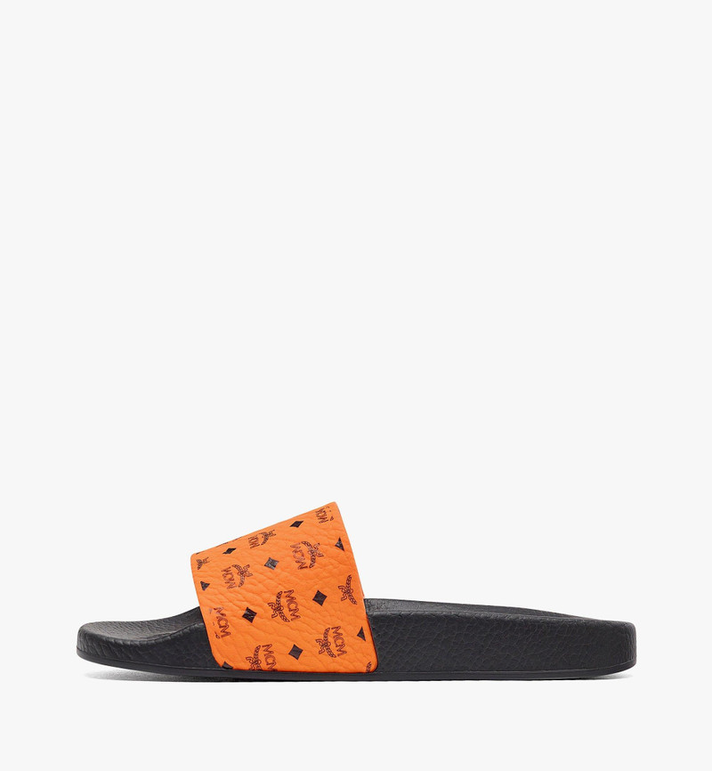 MCM Men’s Visetos Rubber Slides outlook