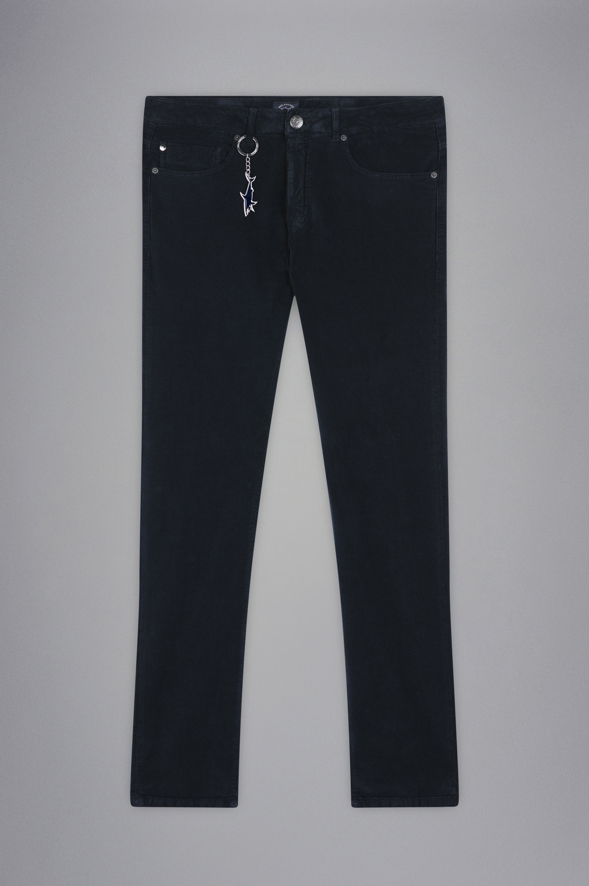 VELVET TWILL 5-POCKETS TROUSERS - 1