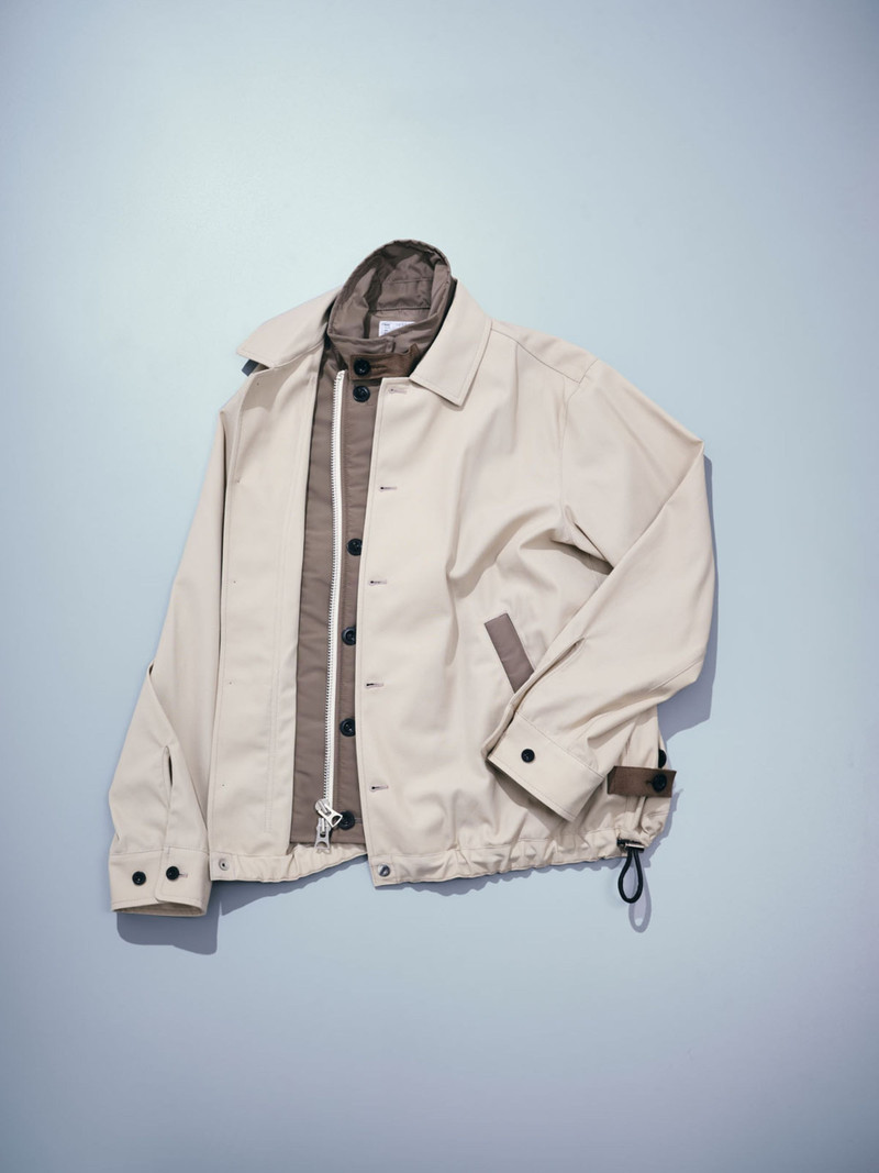 sacai Cotton Twill Jacket outlook