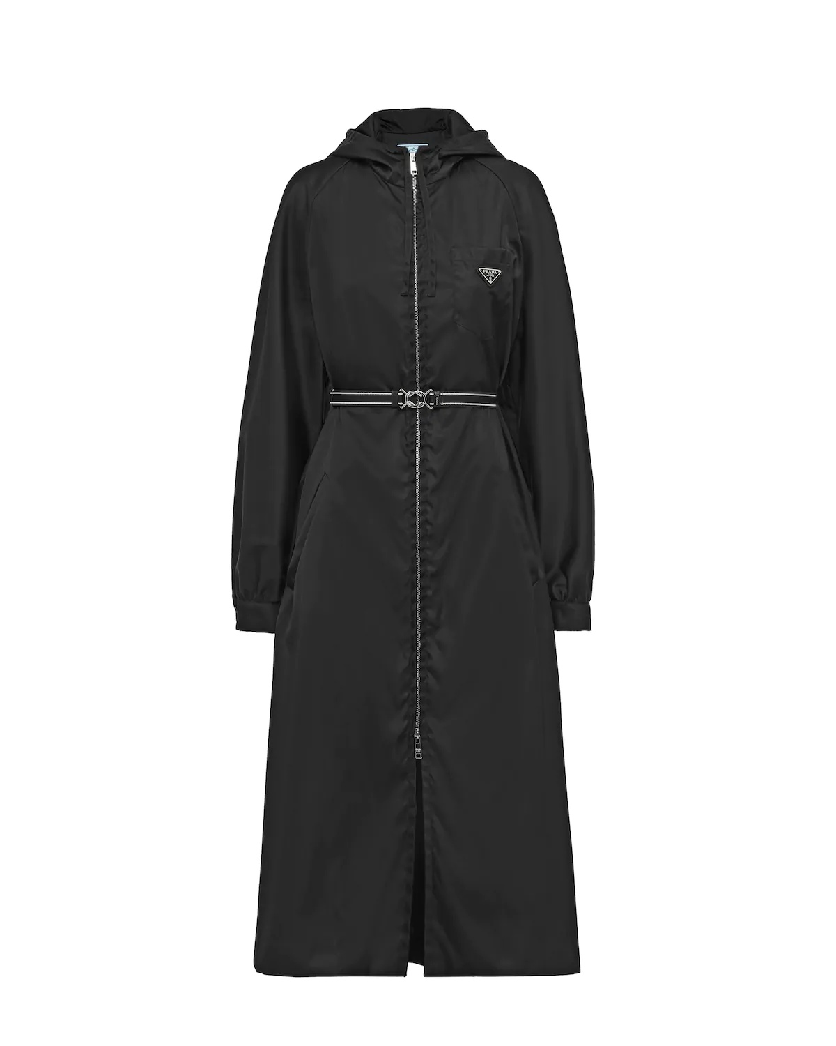 Nylon gabardine raincoat - 1