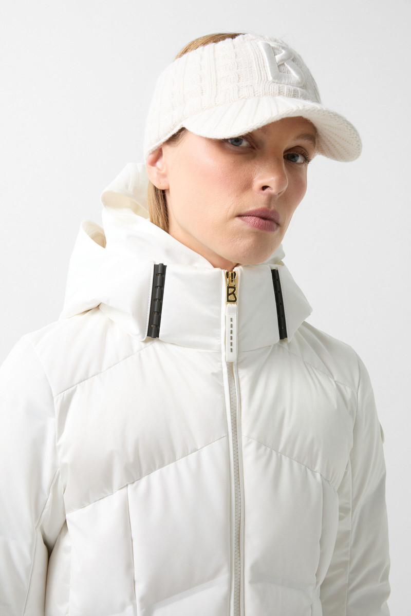 Delin down ski jacket in White 5