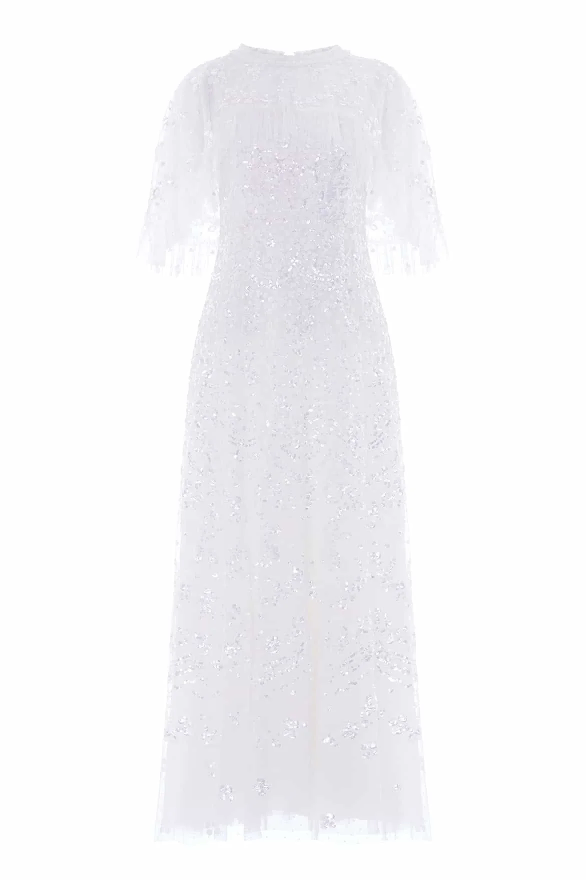 Freya Cape Ankle Gown - 1