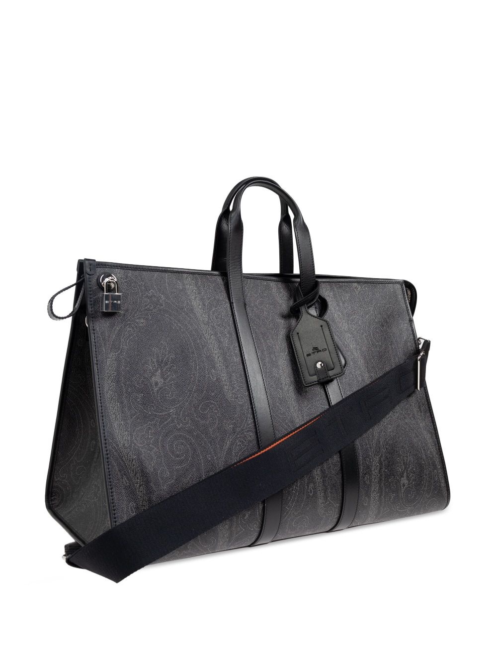 paisley-print travel bag - 4