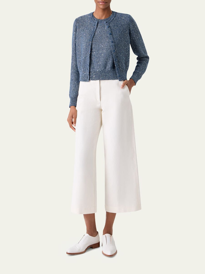 AKRIS Knit Cardigan with Sequins outlook