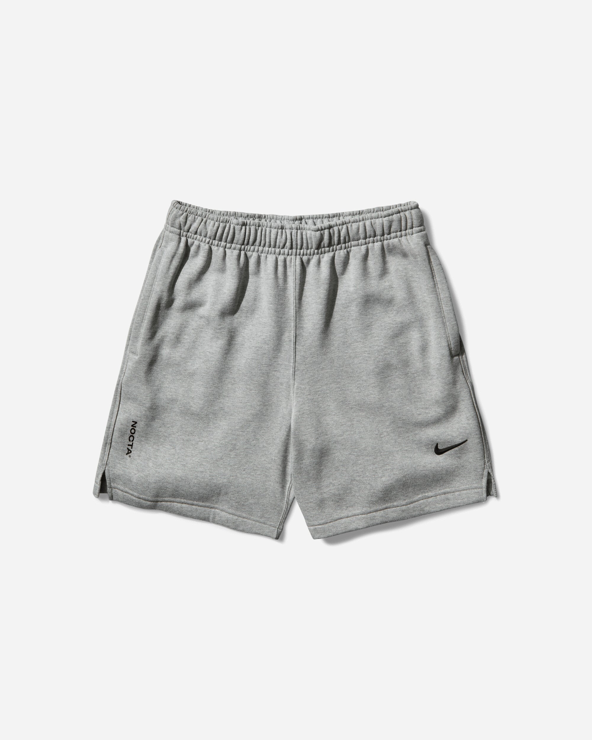 Men's NOCTA Fleece Shorts Dark Grey Heather - 1