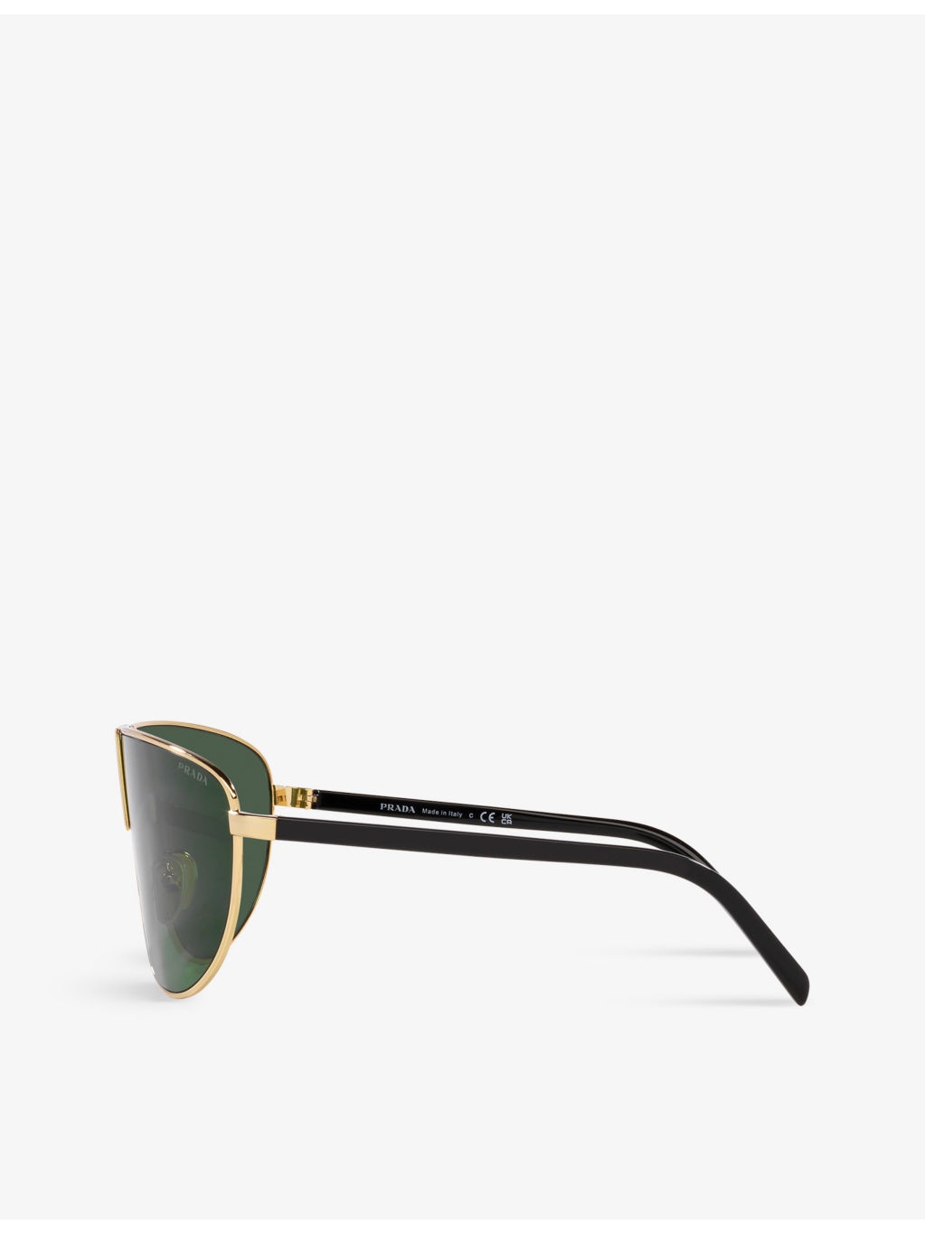 PR 69ZS shield-frame metal sunglasses - 5