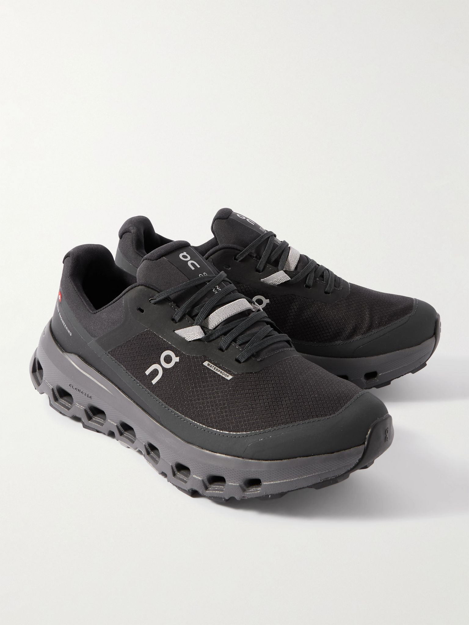 Cloudvista 2 Rubber-Trimmed Ripstop Sneakers Black - 4