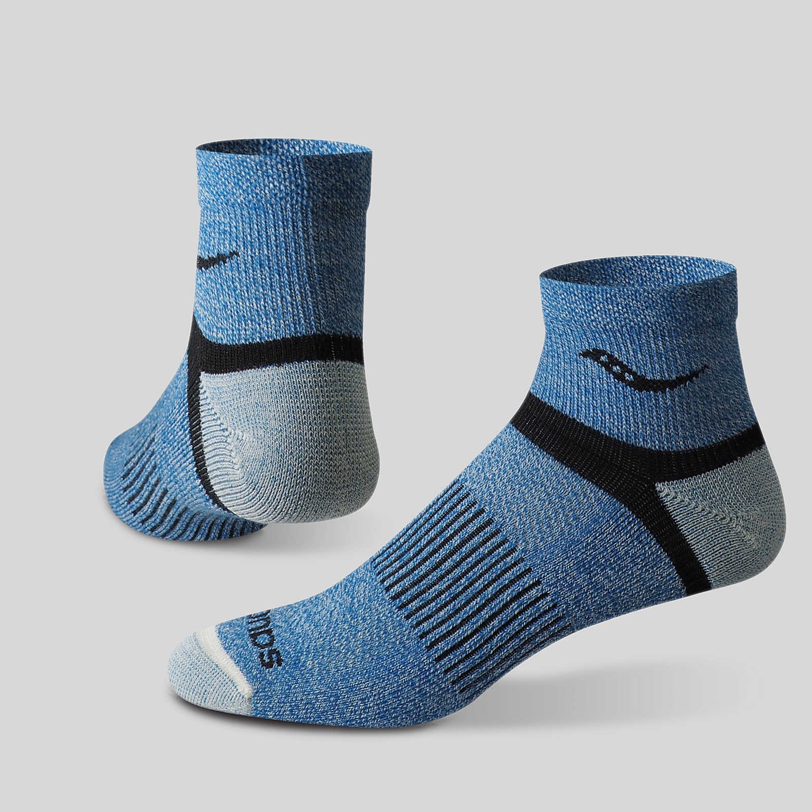 Inferno Merino Wool Blend Quarter 3-Pack Sock - 4
