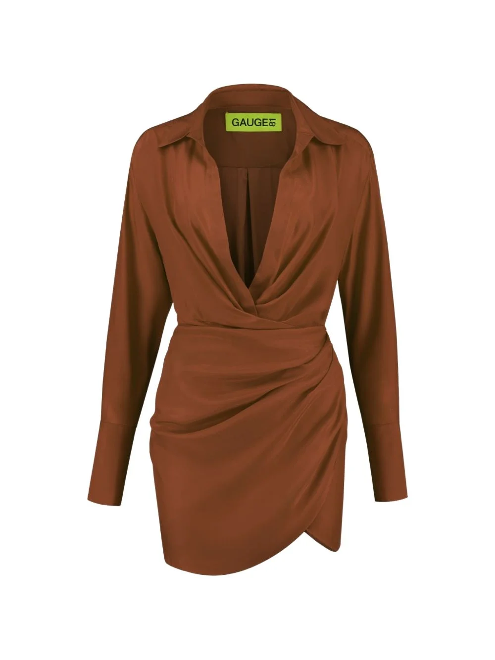 Naha asymmetric mini dress - 1