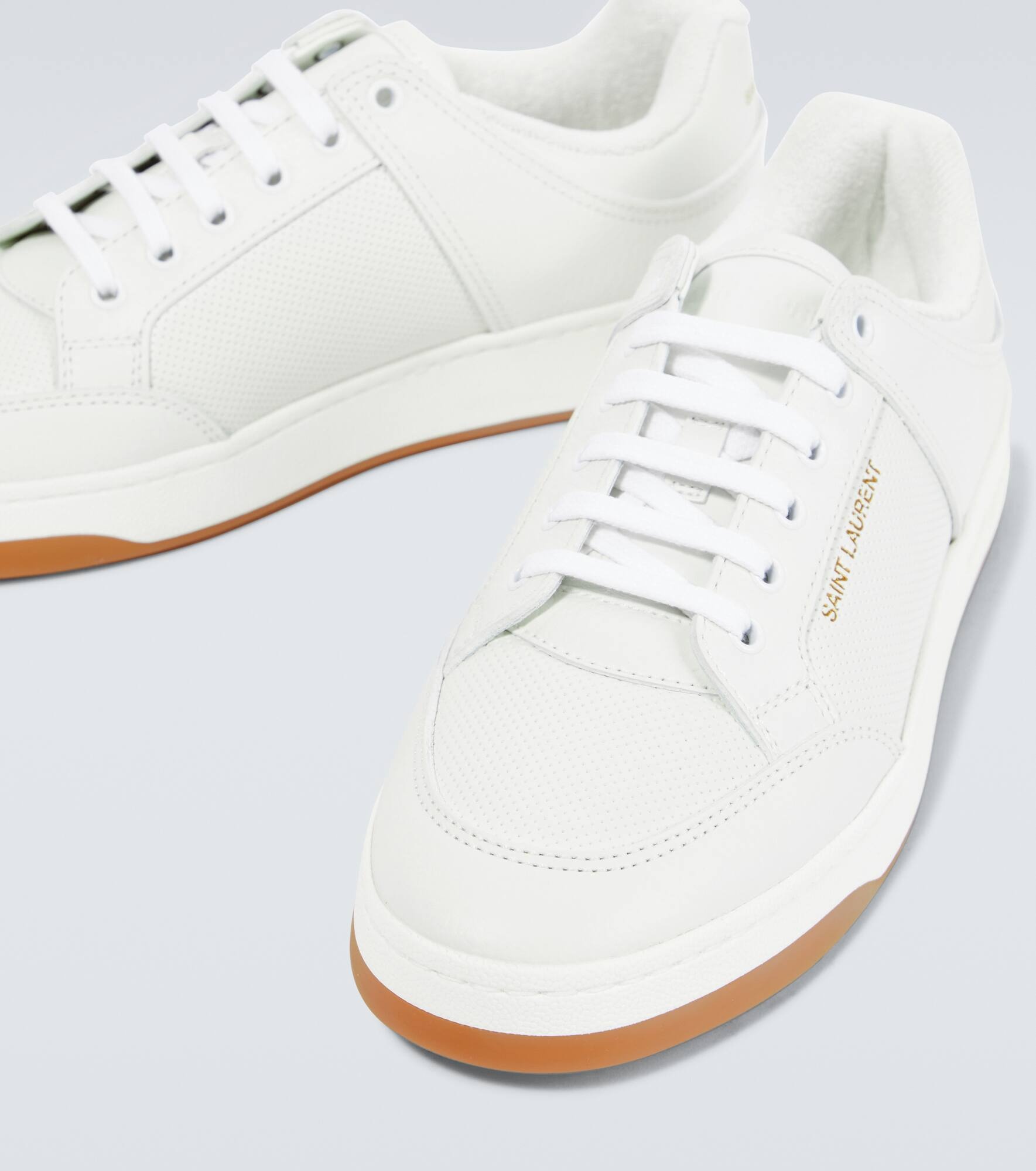 SL/61 leather sneakers - 3