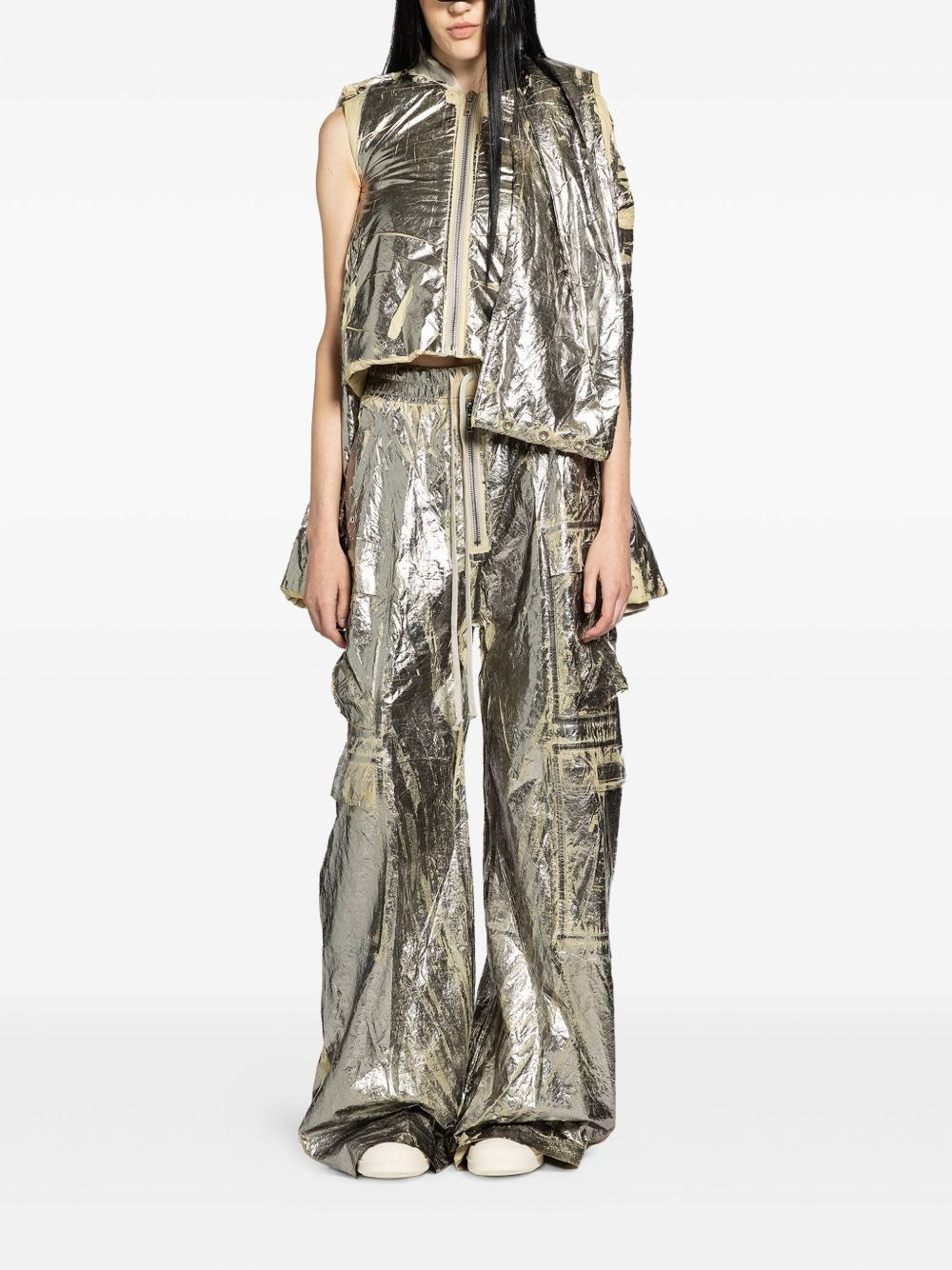 double-cargo trousers - 2