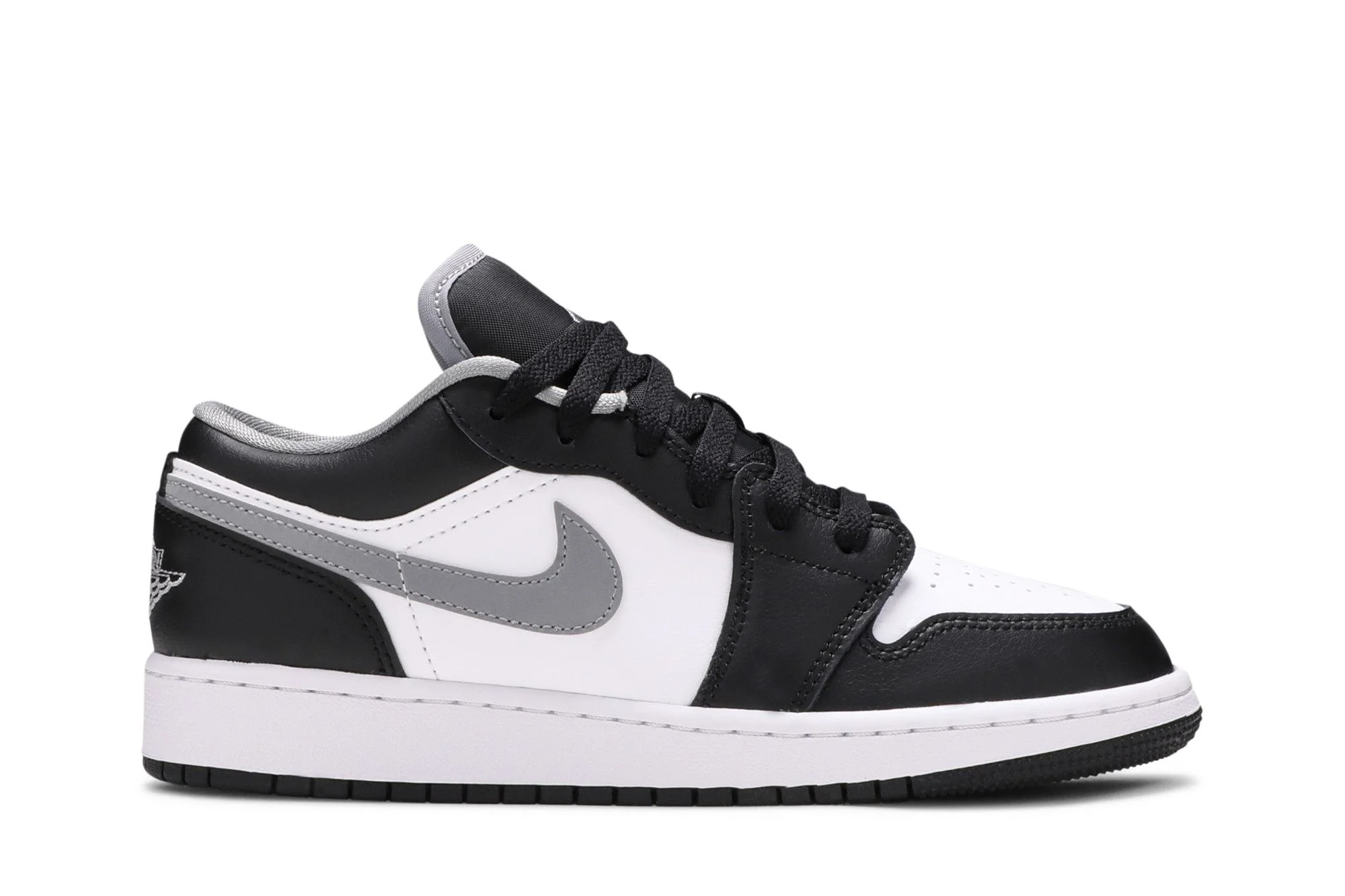 Air Jordan 1 Low GS 'Black Medium Grey' - 1
