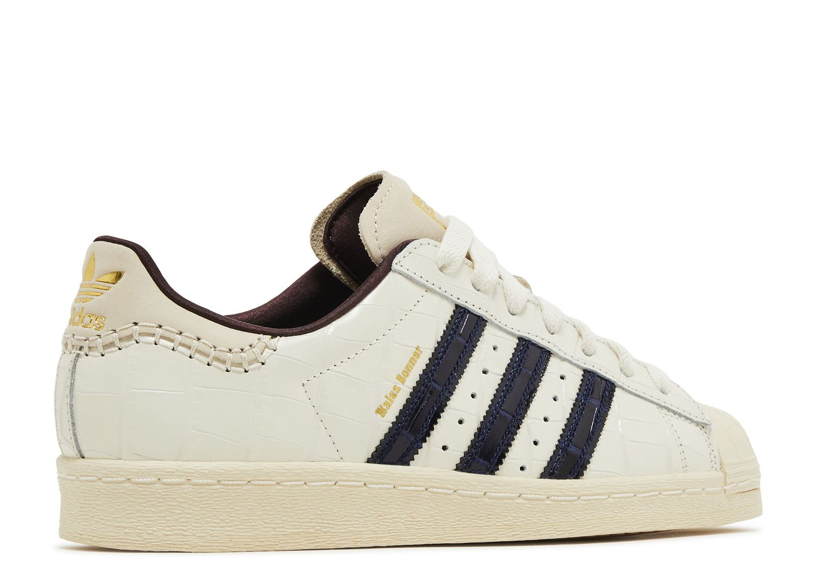 WALES BONNER X SUPERSTAR 'CROC - WONDER WHITE' - 3
