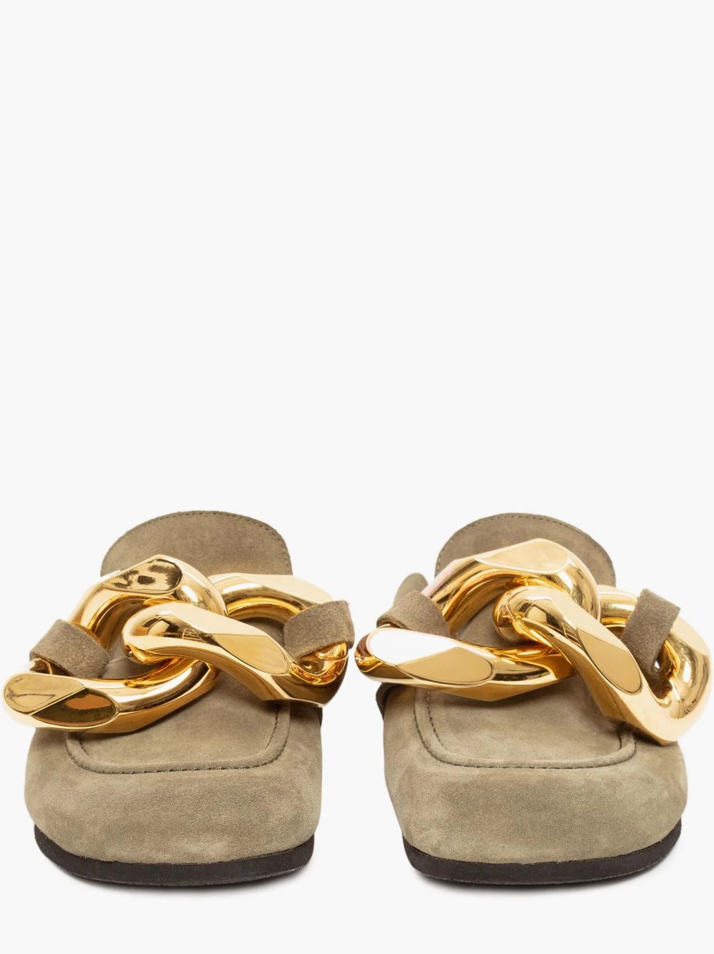 MEN'S CHAIN LOAFER MULES - 3
