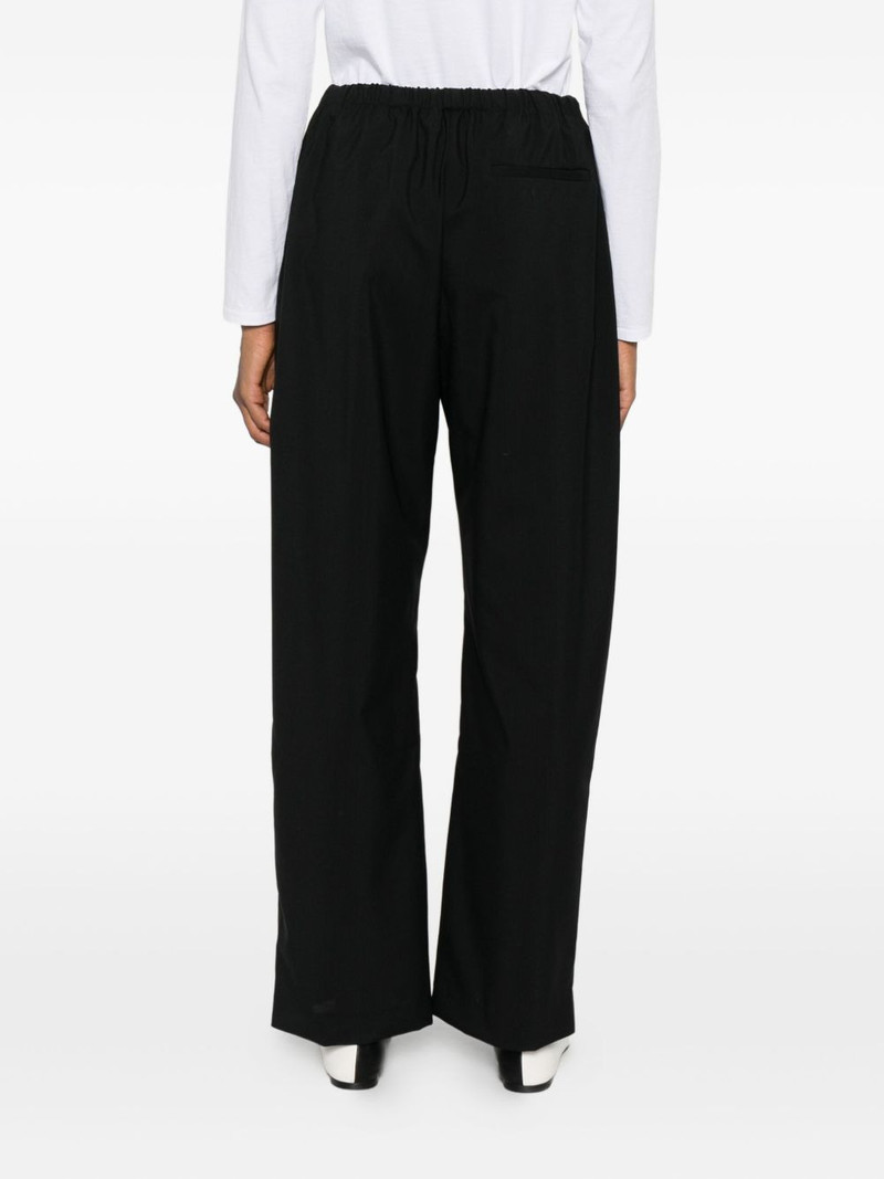 elasticated-waistband trousers 4