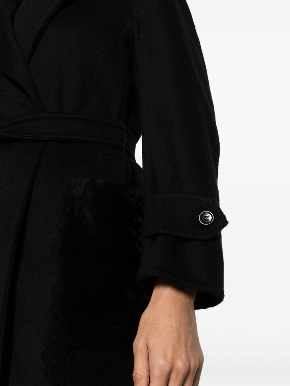 Magia belted cashmere coat - 5