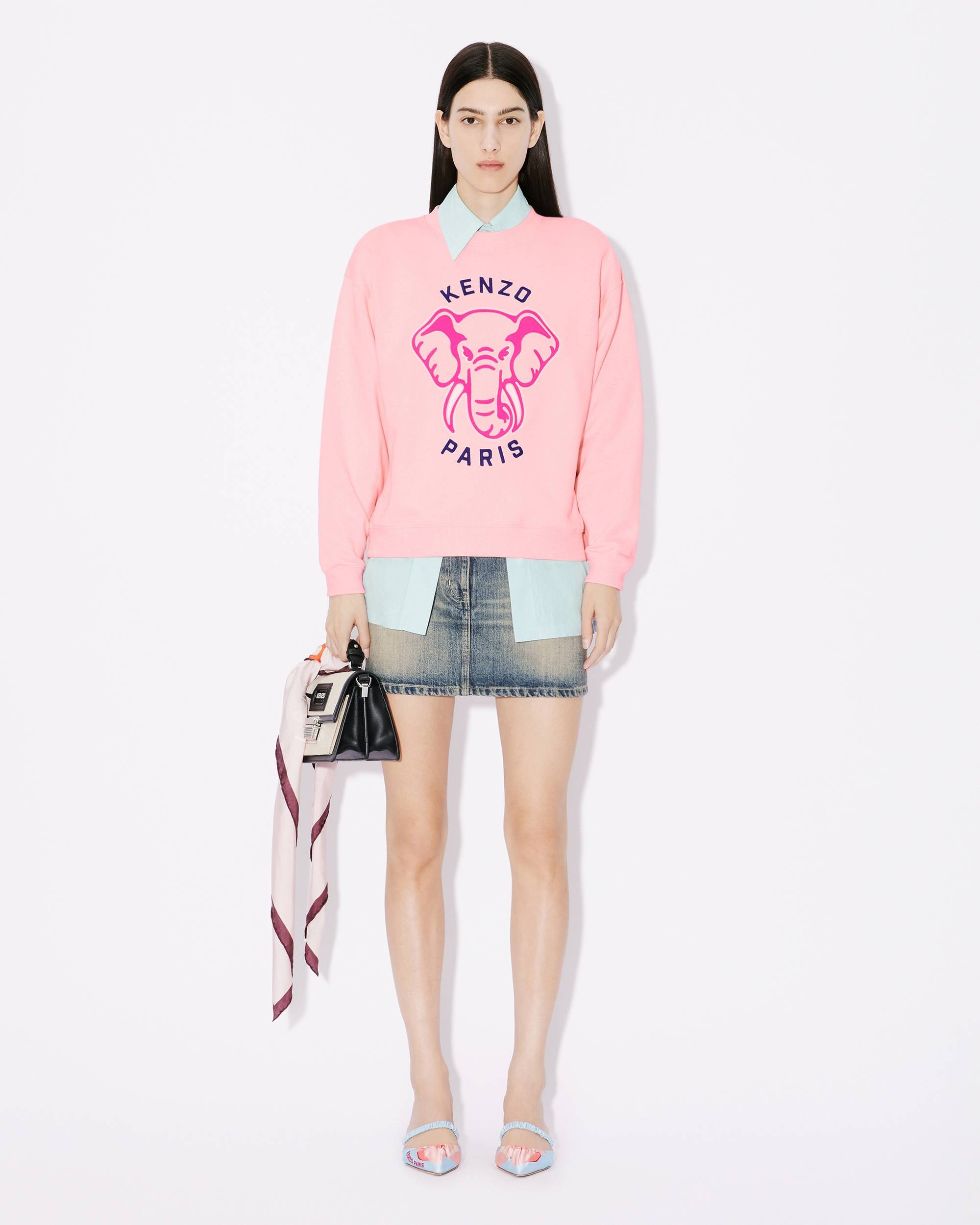 'KENZO Elephant' embroidered sweatshirt - 5