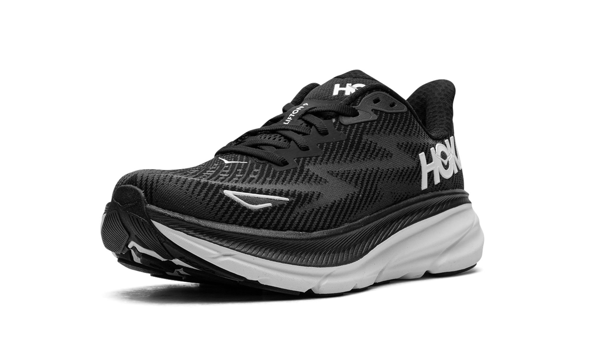 Clifton 9 WMNS "Black White" - 4