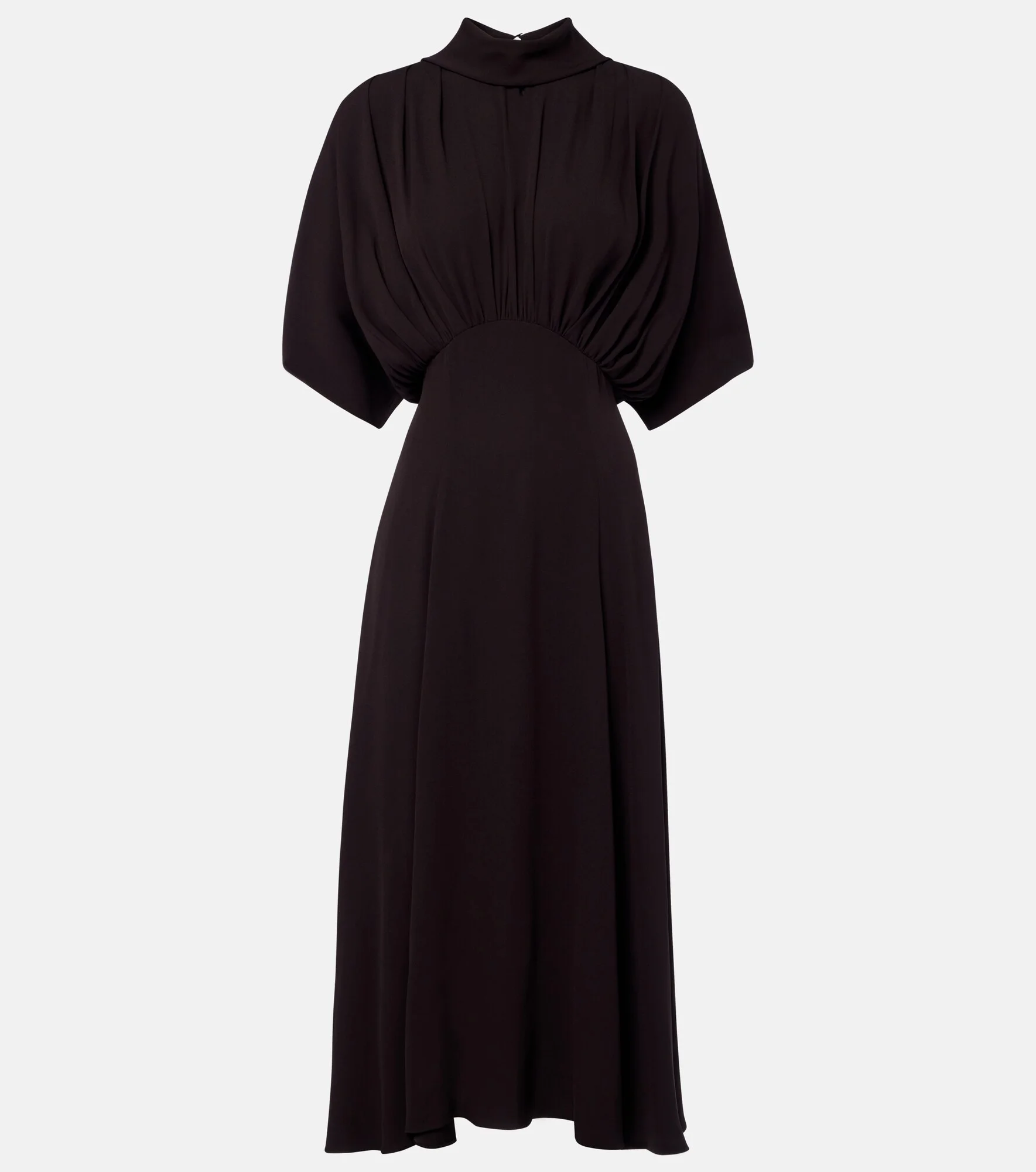 Gathered midi dress - 1