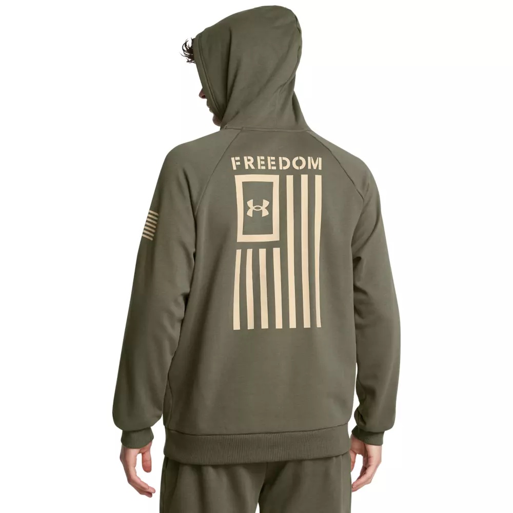 Men's Freedom Flag Pullover Hoodie - 2