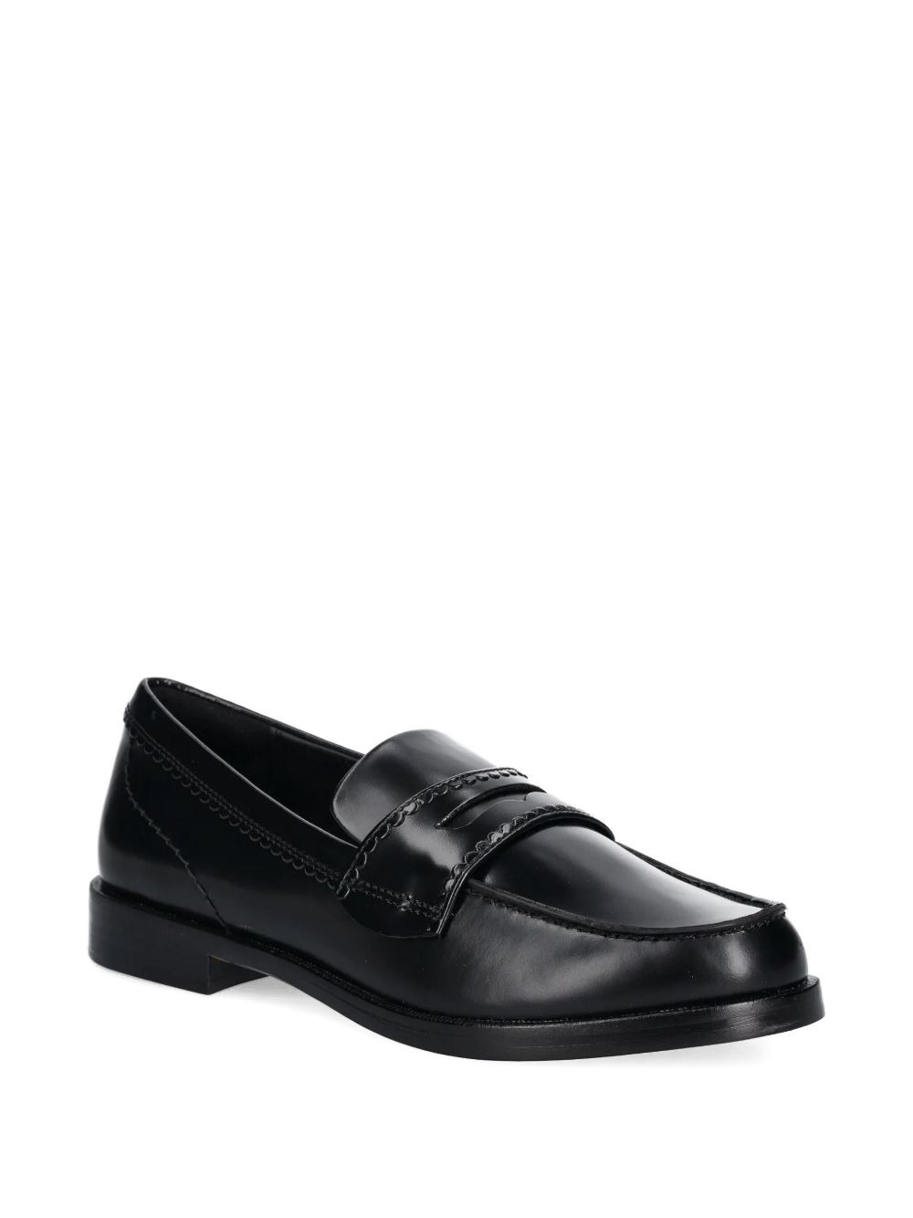 penny leather loafers - 2