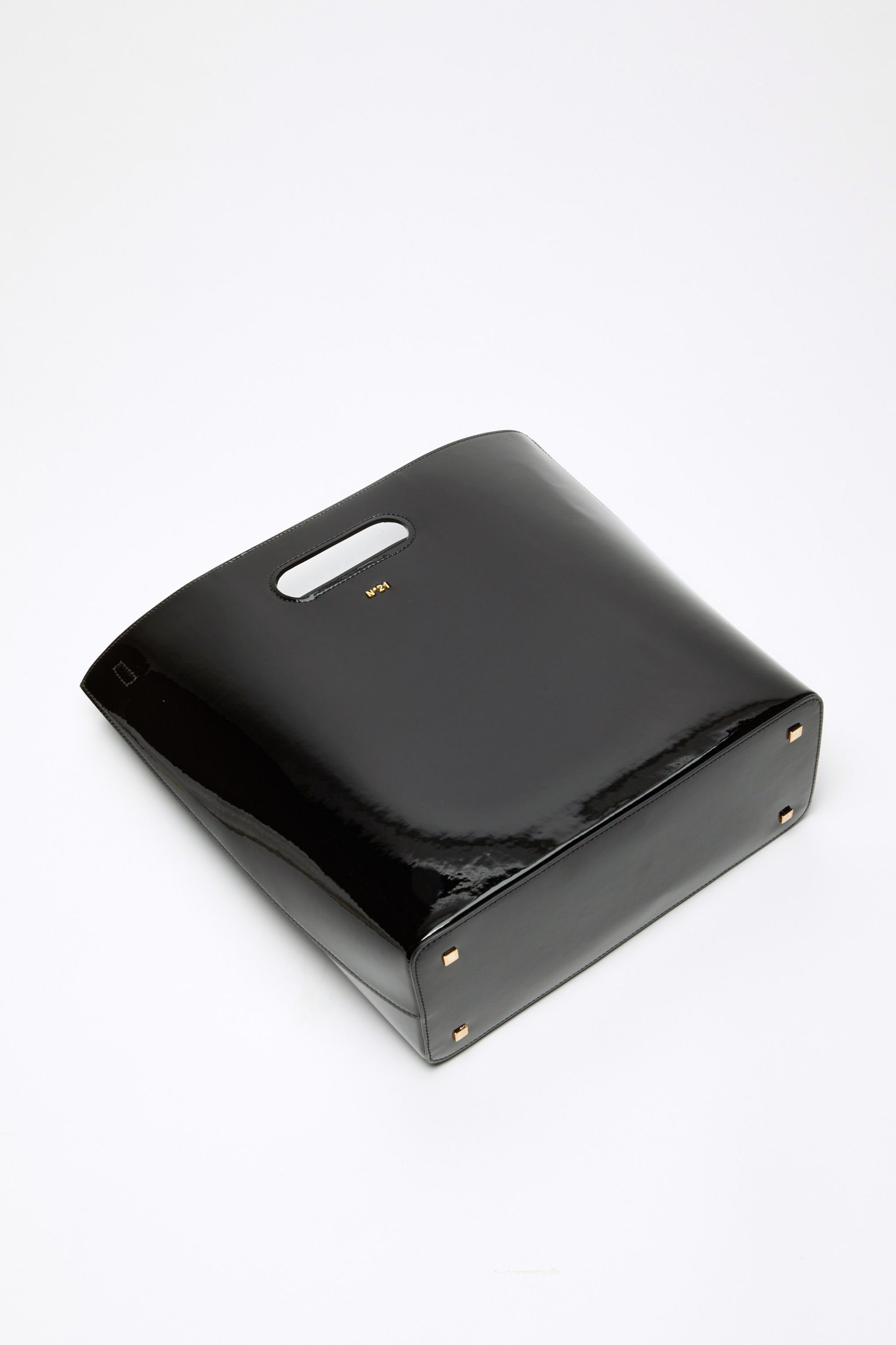 BIG SYNTHETIC LEATHER SHOPPER - 4