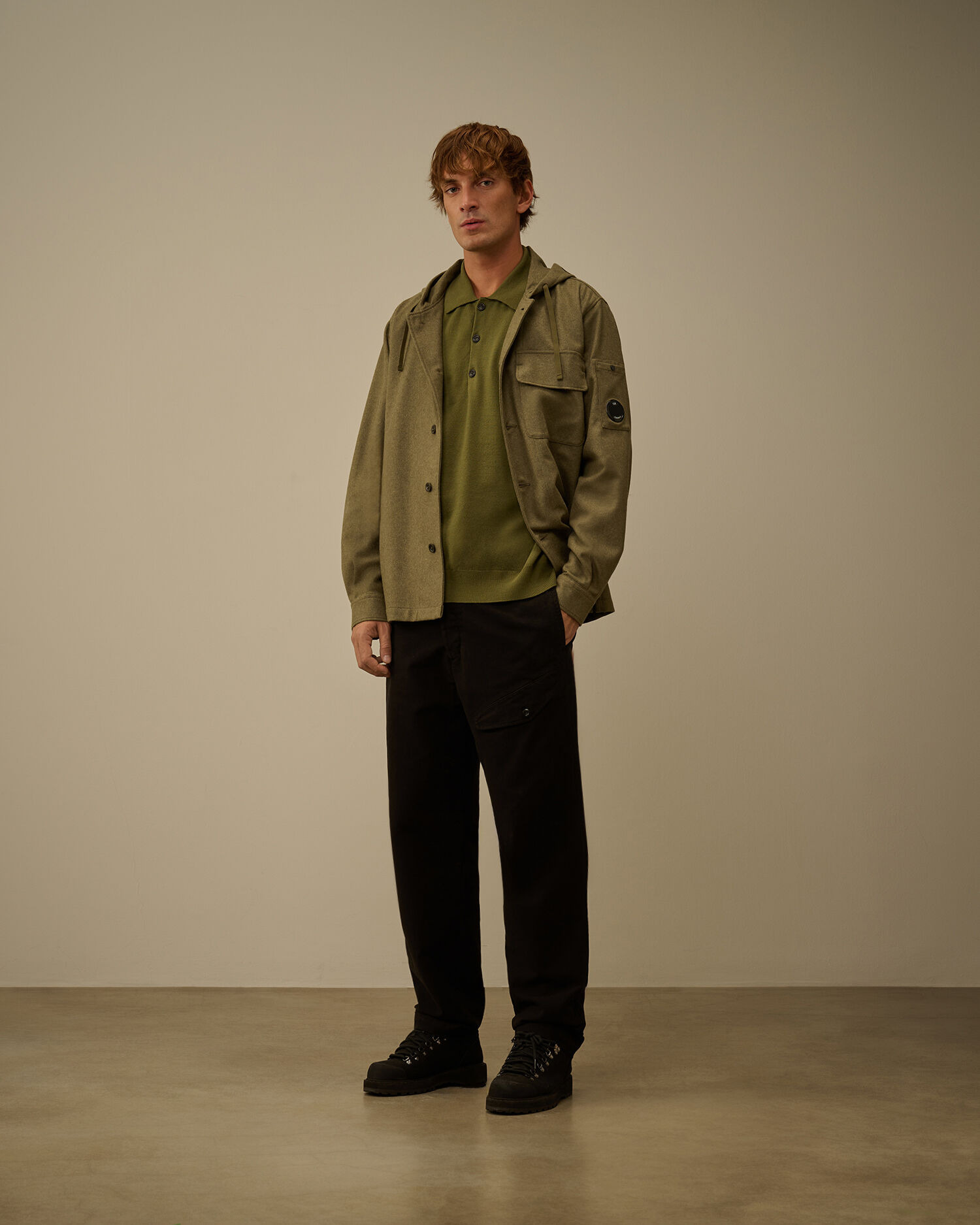 Extrafine Merino Wool Polo Sweater - 2