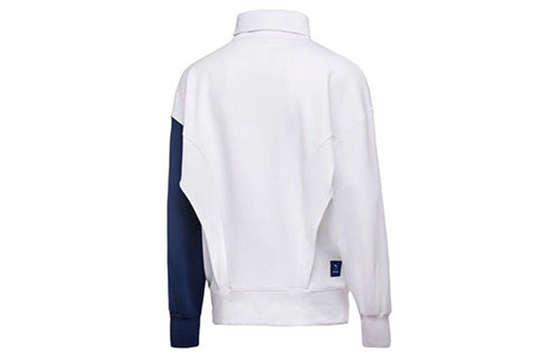 PUMA PUMA x ADER Crossover Turtleneck Contrasting Colors Pullover Couple Style White 576958-02 outlook