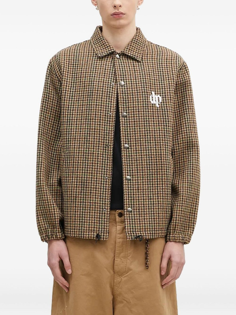collared check jacket 1