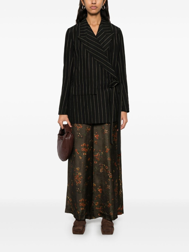 UMA WANG striped blazer outlook