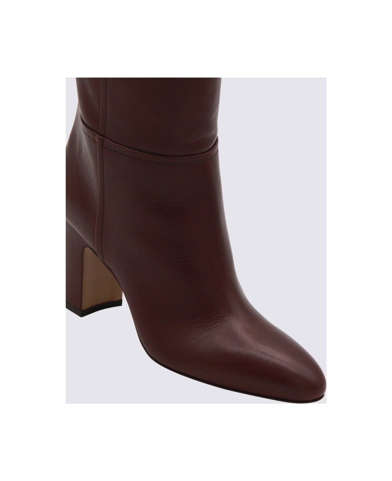 Brown Leather Boots - 4