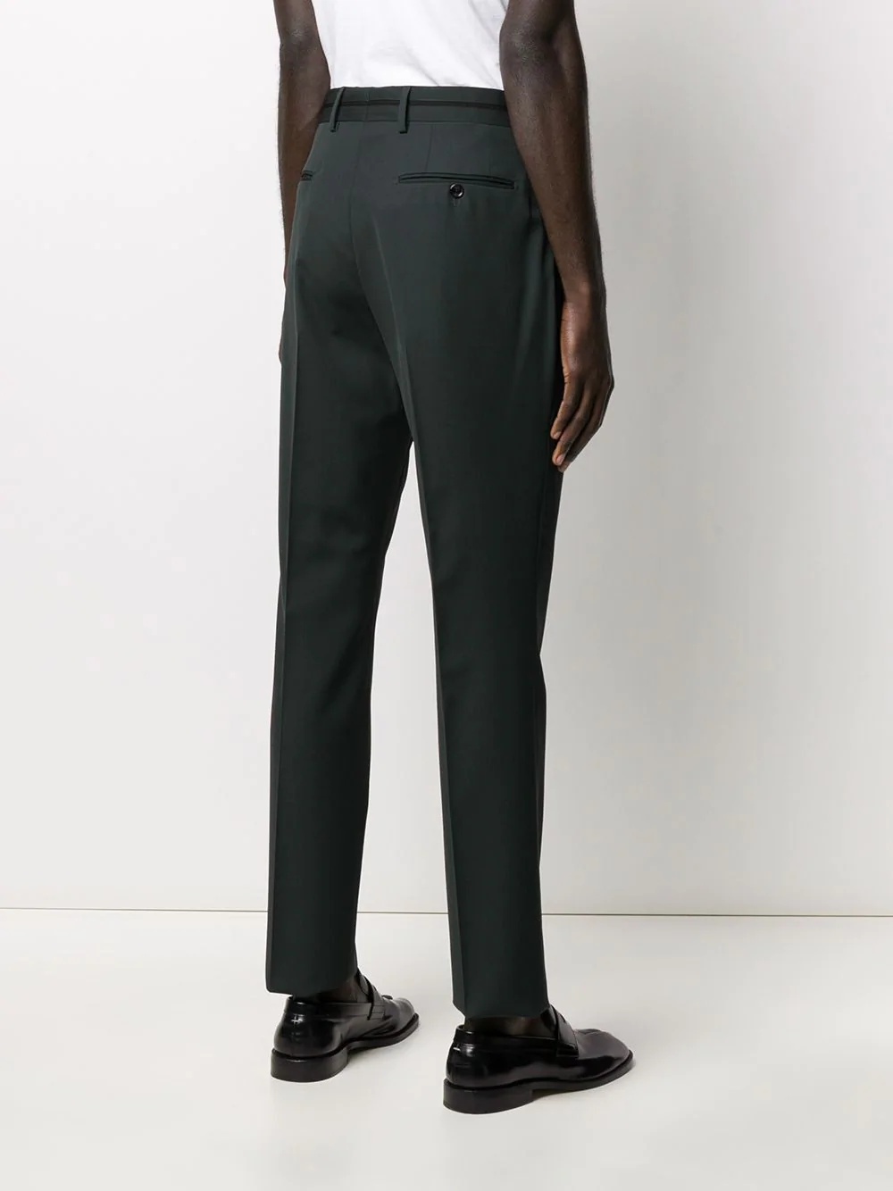 slim tailored suit trousers - 4