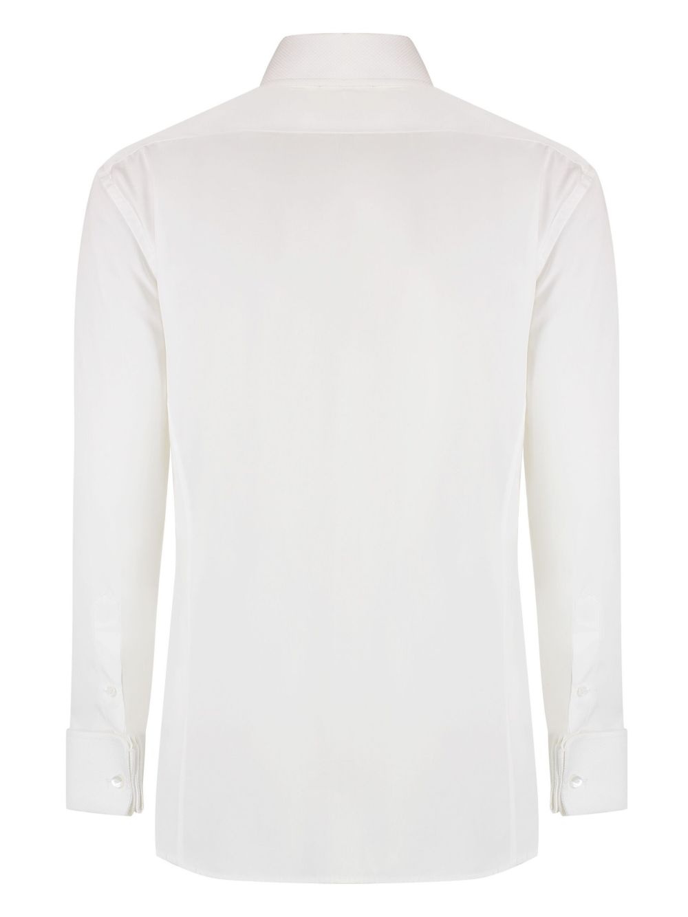 structured button-down shirt - 2