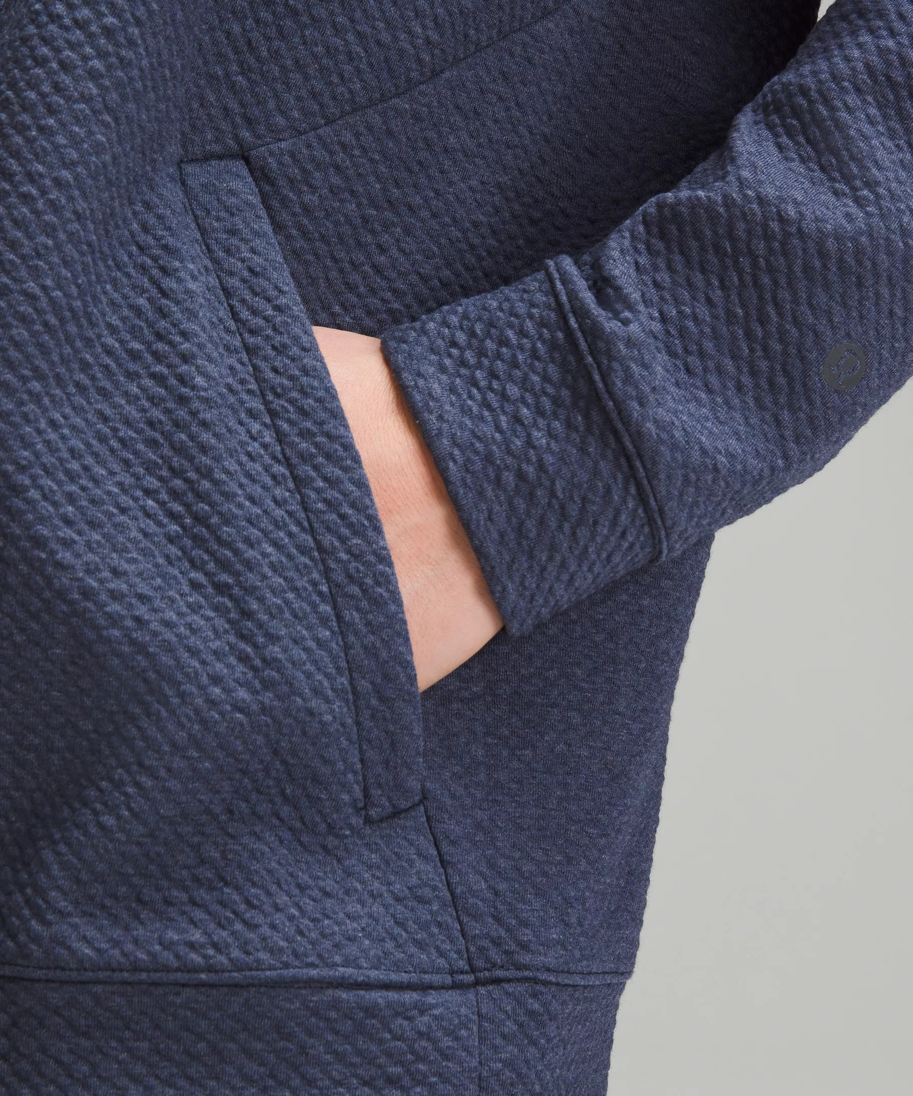 Textured Double-Knit Cotton Hoodie - 5