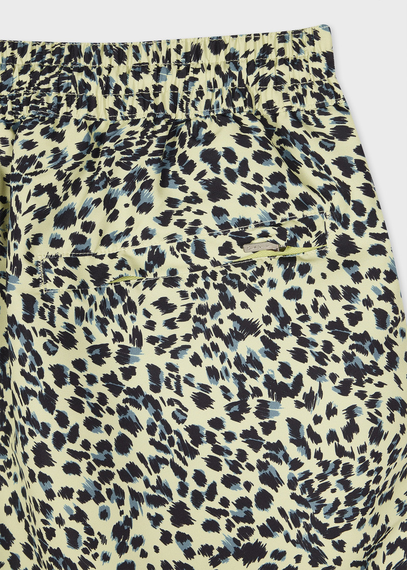 Paul Smith Yellow Leopard Print Swim Shorts outlook