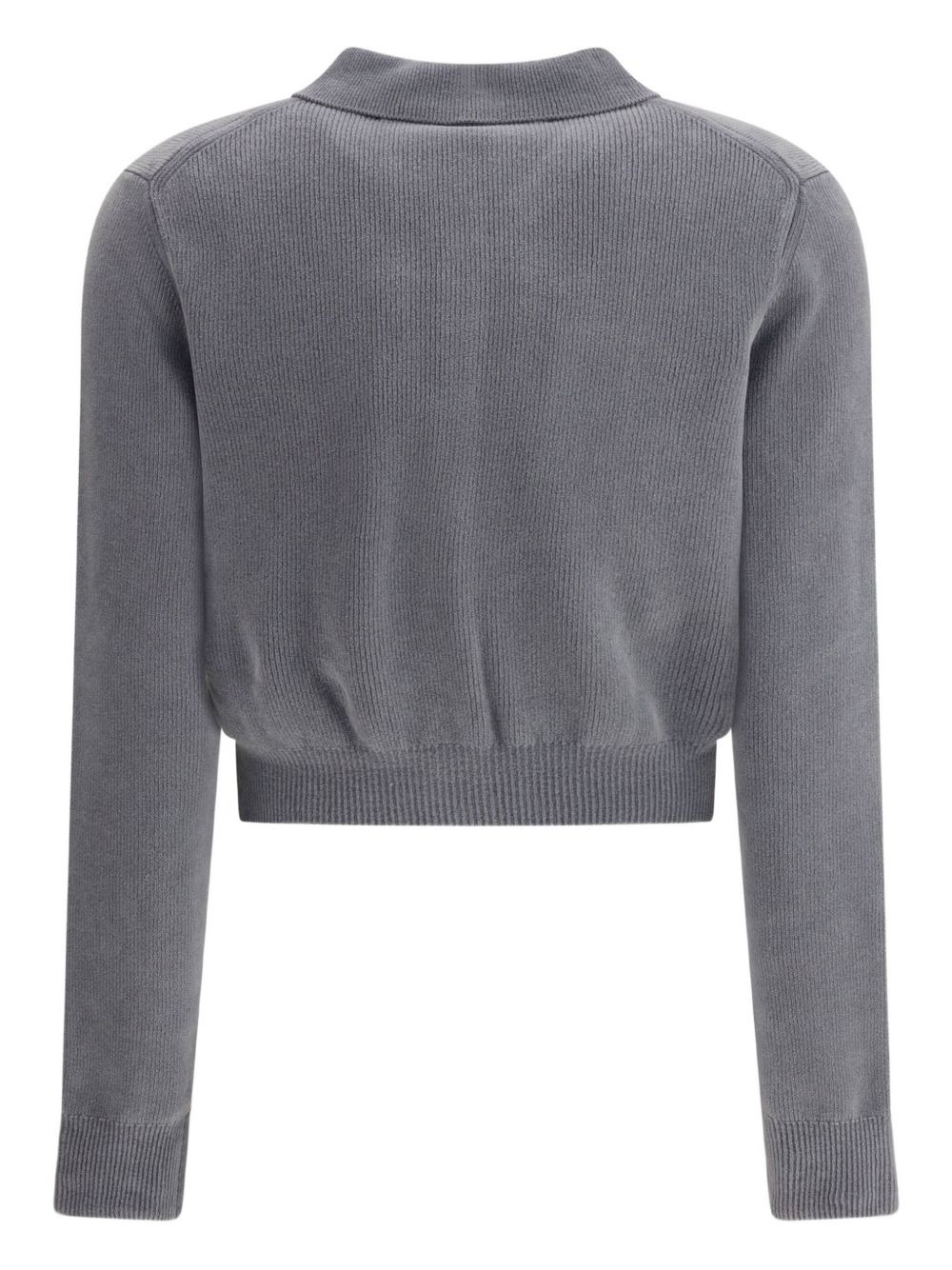 cropped cardigan - 2